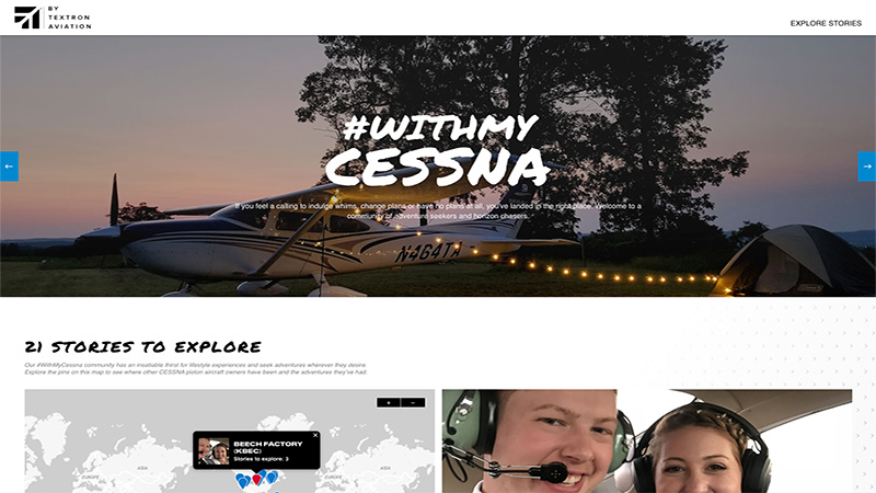 My Cessna Microsite Development